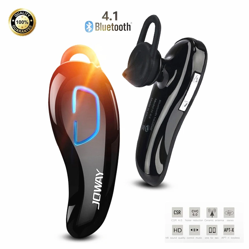 

Fashion Stereo Bluetooth 4.1 Wireless Headset with Microphone for Mobile Phone HiFi In Ear Wireless Earphones HD Voice