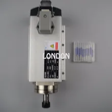 CNC Комплект шпинделя ER11 Air cooling 1.5kw шпинделя+ ЧПУ Биты для гравировки