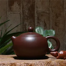 190 мл настоящий yixing ручная работа, из фиолетовой глины Чайник Китайский кунг-фу Zisha чайник Подарочная коробка пакет