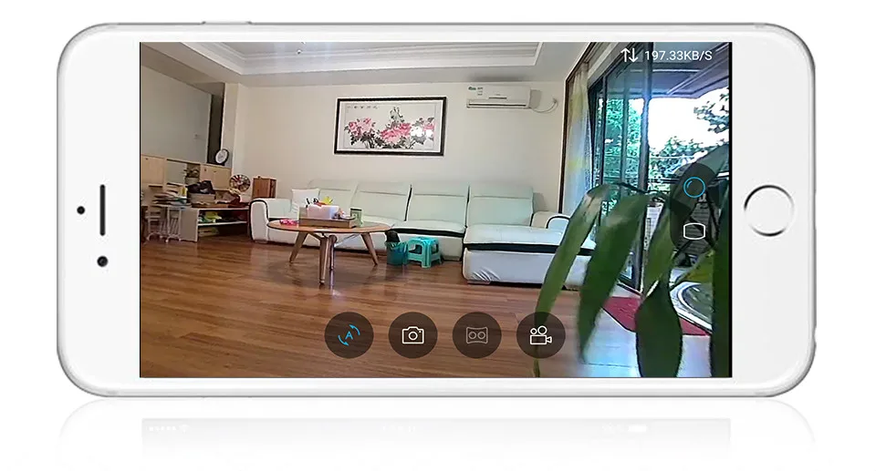 Панорамная ip-камера с объективом рыбий глаз, Wi-Fi, беспроводная мини-камера видеонаблюдения, 180 градусов, ip-веб-камера, Wi-Fi, 720 P, IP Cam