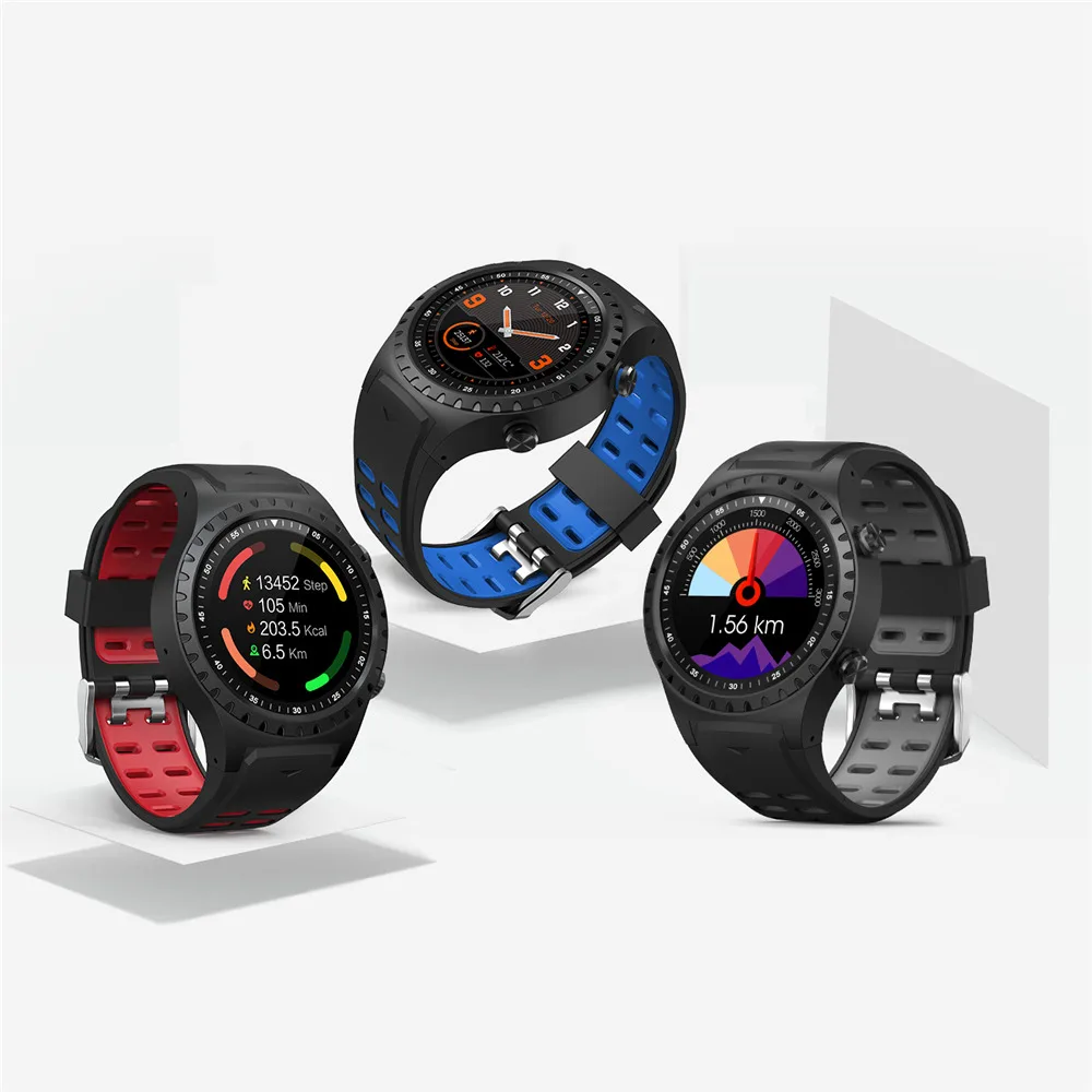  Interpad M1 GPS Smart Watch Men Waterproof Bluetooth Dial Call Heart Rate Monitor Multi Sport Smart - 4000012185445