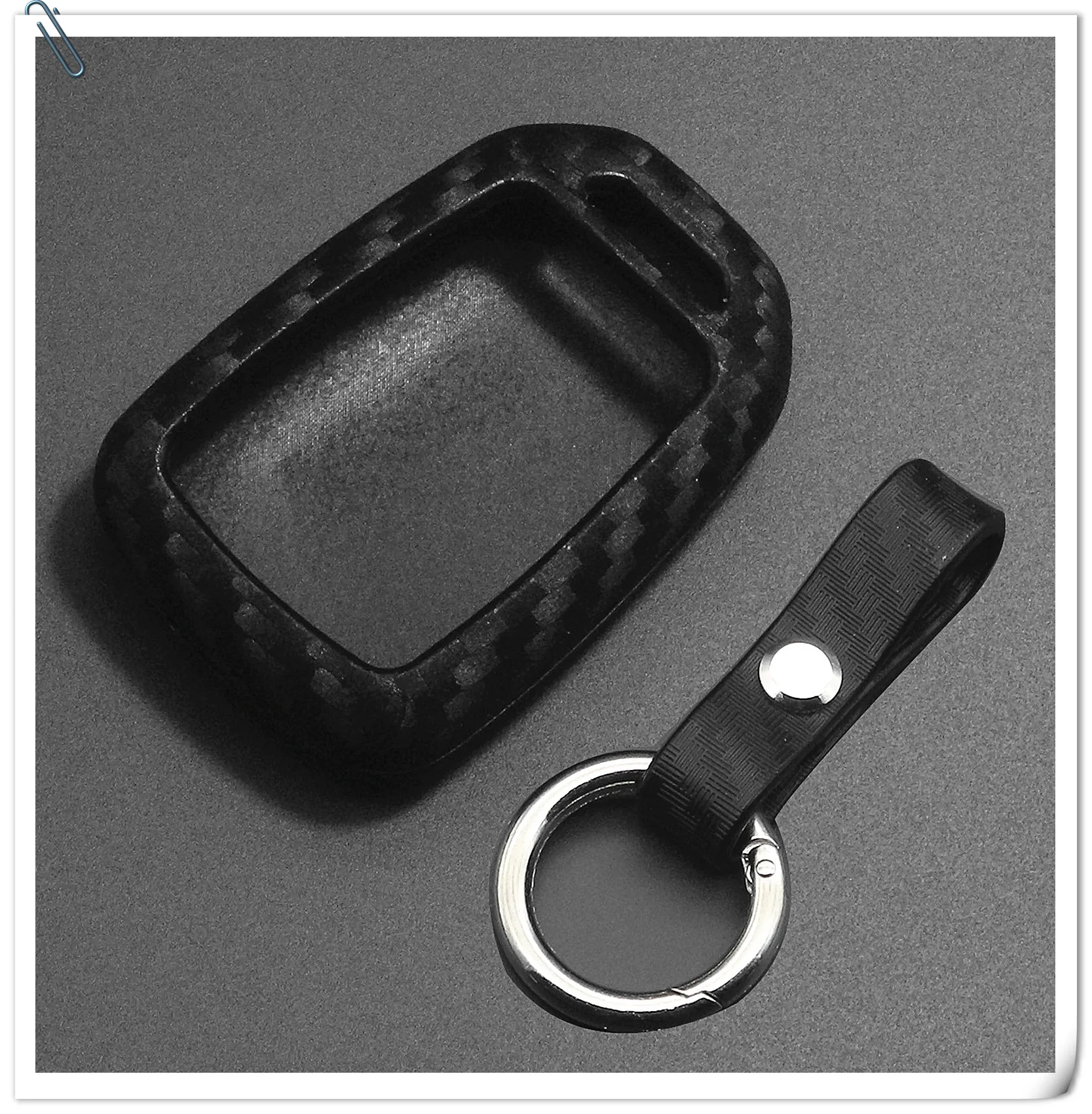 Keyforkess Silicone carbonio chiave copre caso per Honda Accord Civic città CR-V Jazz XR-V Vezel HR-V Fit LX Sport fibra Car Styling - HTB1UdwJatzvK1RkSnfoq6zMwVXav