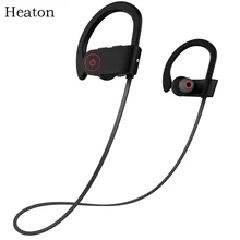 Беспроводные bluetooth-наушники Heaton, модные спортивные bluetooth-наушники с микрофоном, стерео наушники с защитой от пота для телефона, ПК
