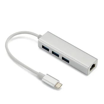

COMFAST usb3.0 gigabit Ethernet network adapter + HUB adapter 10/100/1000Mbps RJ45 port suit for new MAC book support linux/IOS