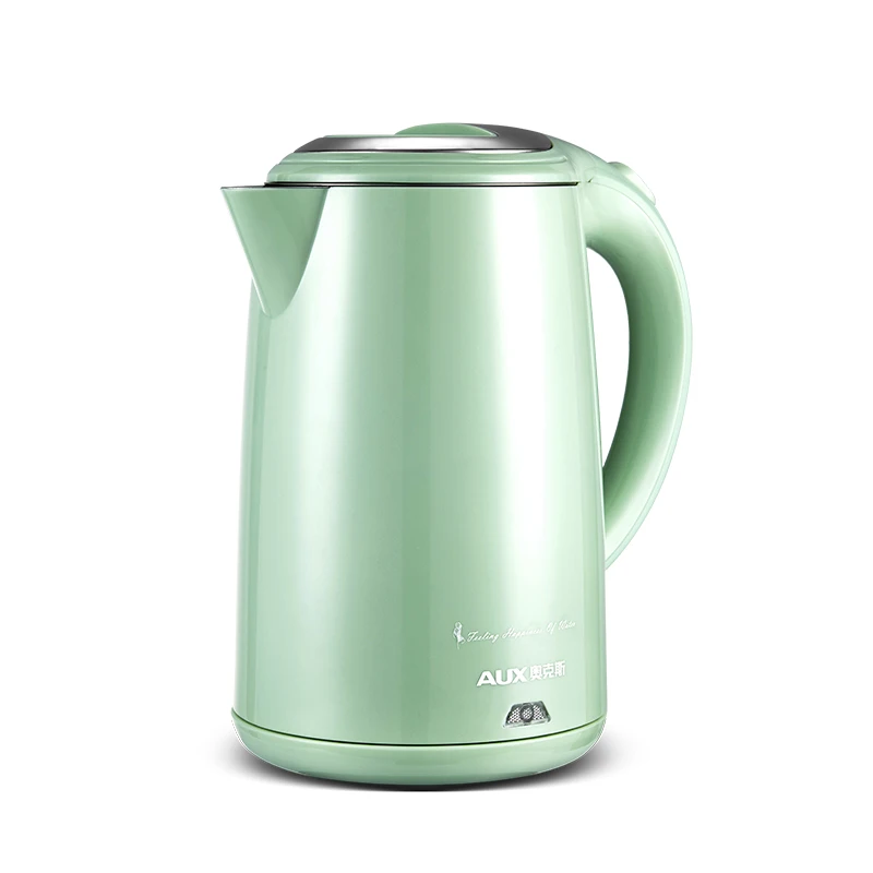 

220V Househol 1.5L Electric Kettle 304 Stainless Steel Inner Fast Boiling Energy-saving Anti-scald Kettle Auto-Off Function