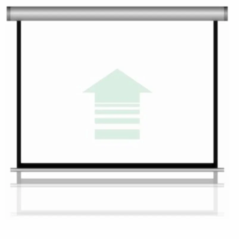 100 &quot4:3 ручной проектор проекционный экран Выдвижной Экран с медленным возвратом