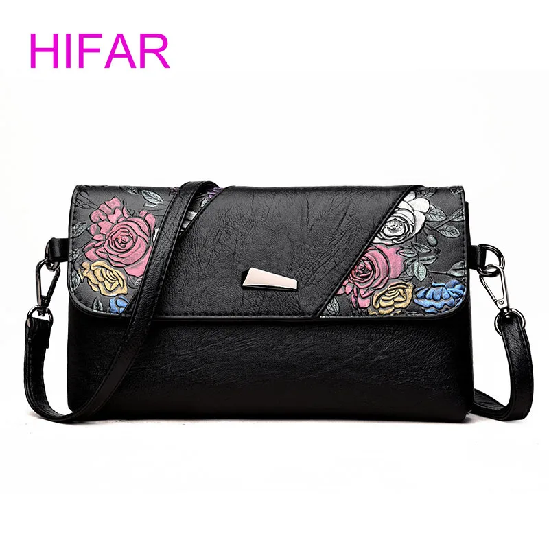 0 : Buy HIFAR 2018 Fashion Women&#39;s Clutch Bag PU Leather Women Famous Brands ...