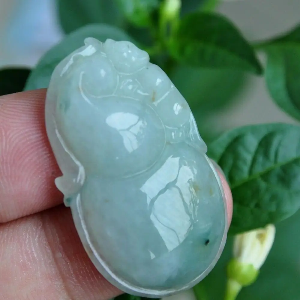 

Certification of natural "class a" bright yellow jadeite jade jade pendant ~ ruy 10.19