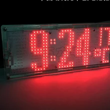 Светодиодный точечный матричный Набор для обучения сварке часов для электронных любителей diy