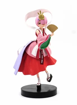 

Re:Life in a Different World From Zero Ram Figure Kaguya Hime Kawaii Figma Doll PVC Kids Toys Model Figura Anime Re Zero Gift