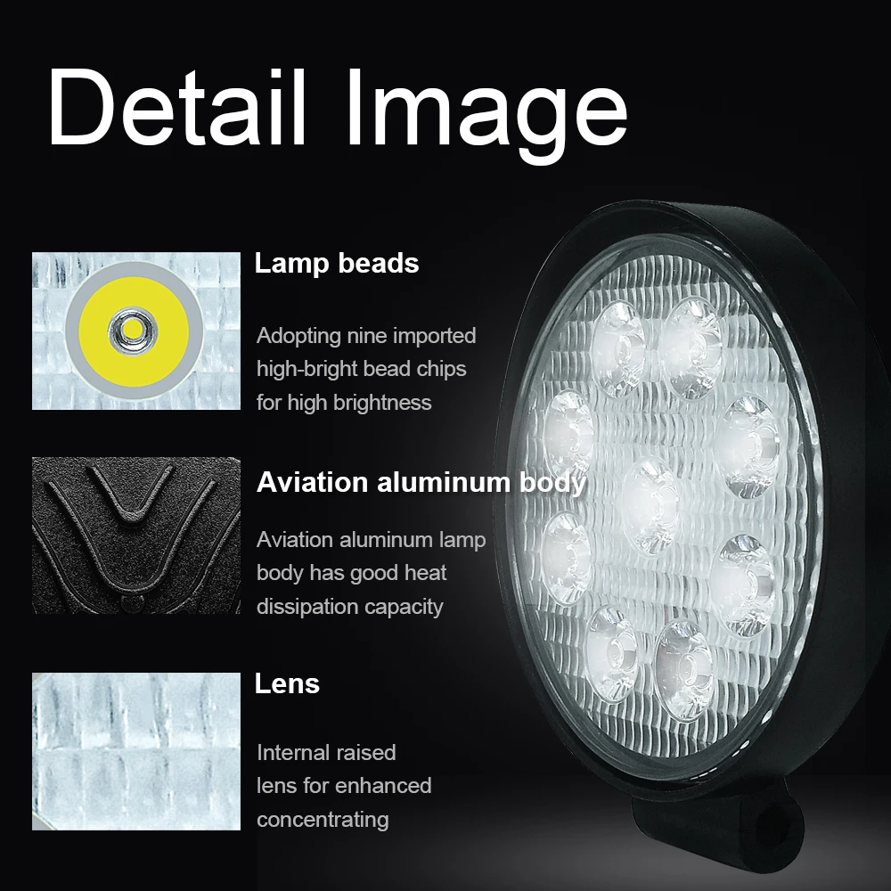 more detail of working light
