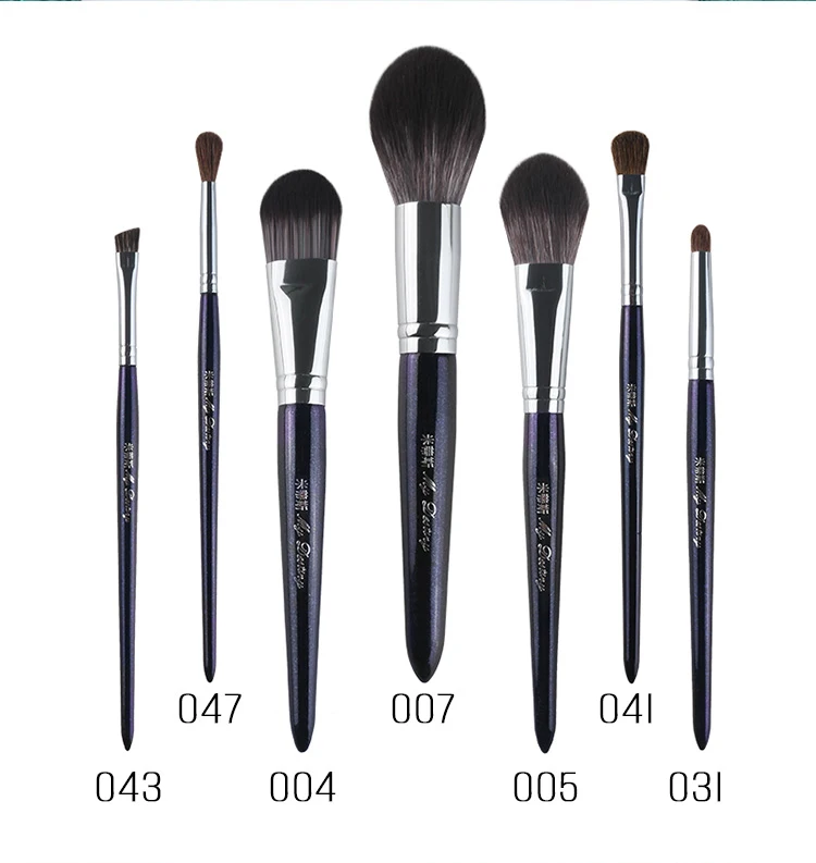 

7pcs/set Make up brushes Set foundation blusher powder makeup brushes kit eye shadow brush eyebrow contouring cosmetic tools