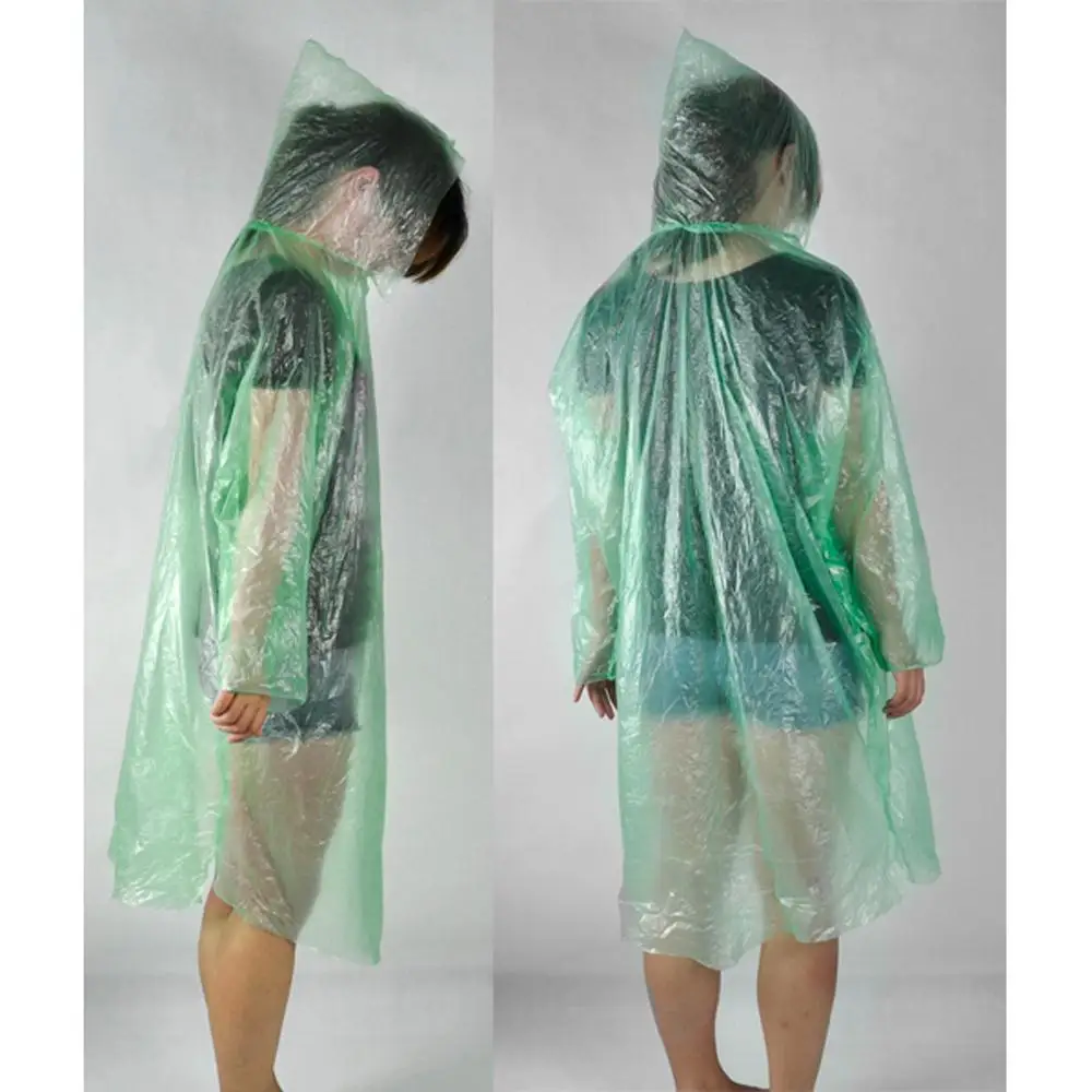 Buy 10 pcs Raincoat,Disposable Emergency Rain Cover
