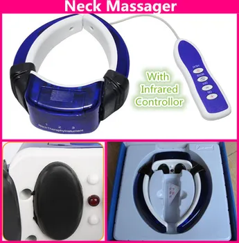 

Infrared Control DC Power Neck Massager Free Size 6 Modes 8 Gears Recover Neck Structure Release Neck Pain Heal Neck Diseases