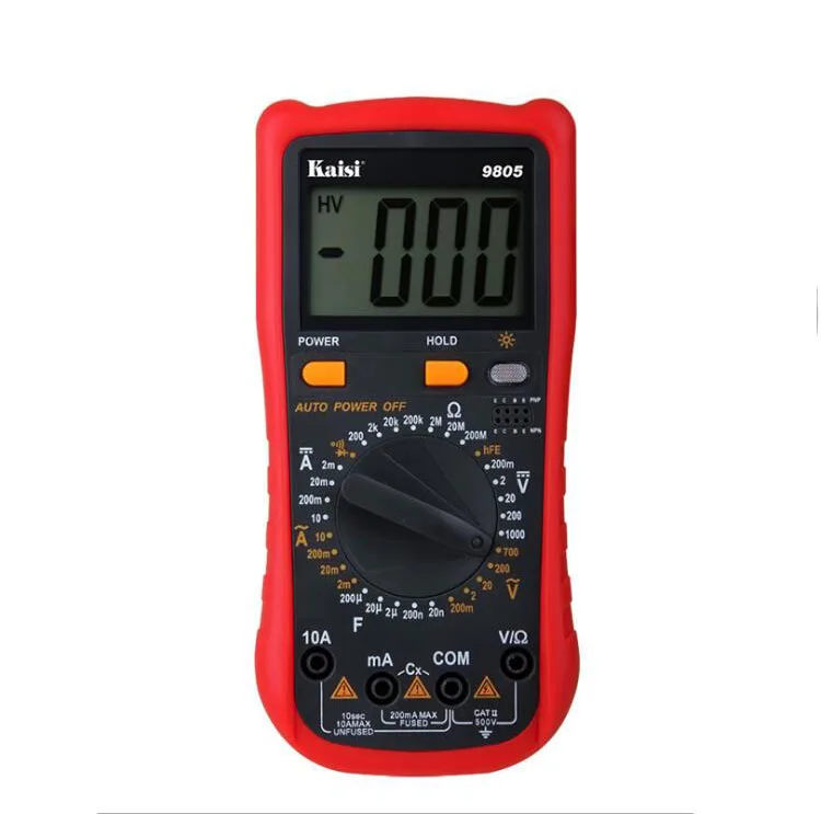 

kaisi-9805 Anti-burning Multifunctional digital universal Multimeter, Auto-Range Digital Multimeter