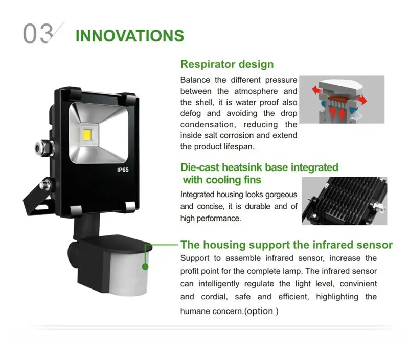 Flood Light DY-FLSMD -10w-8-3