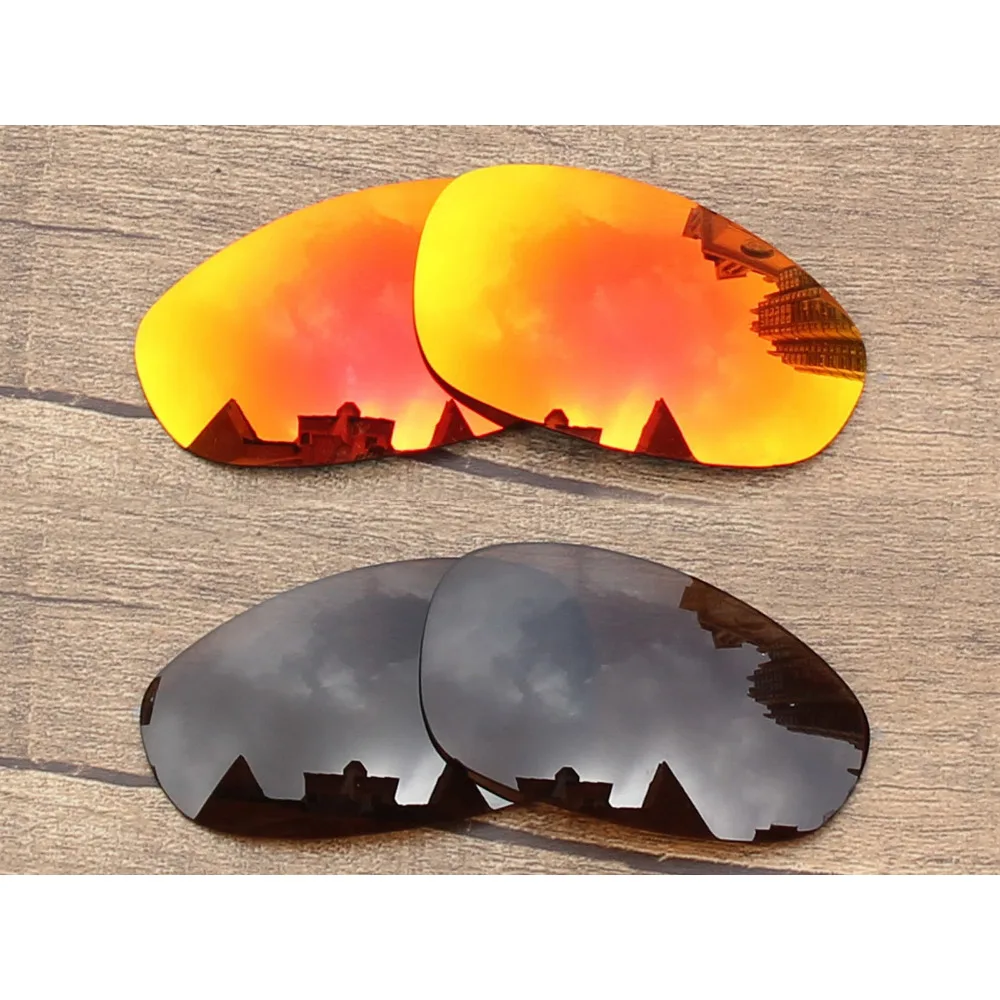 Vonxyz 2 Pairs Ruby Mirror & Bronze Brown Polycarbonate Replacement Lenses for-Oakley Juliet Frame | Аксессуары для одежды