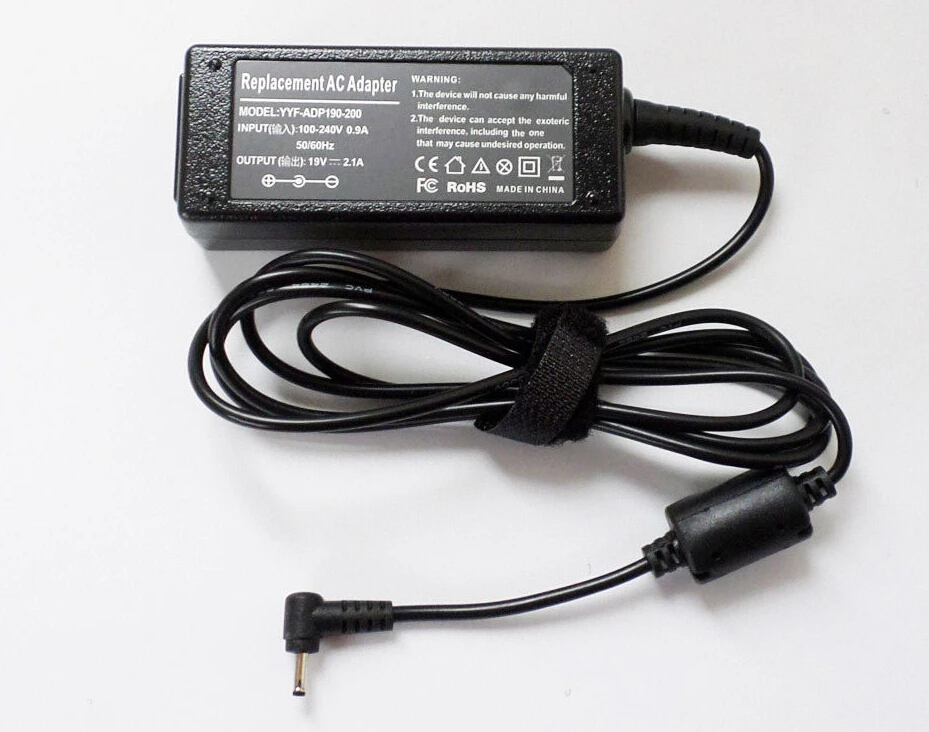 19V 2.1A 40W AC Laptop Adapter Power Supply For Asus Eee PC 1001 1004