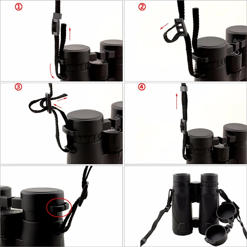 Acessórios para Binocular Forma de Alças de Ombro X em Duráveis Optics Binóculos Transportadora Harness Ajustável Cinta Elástica 5 Cheap Telescópio e binóculos
