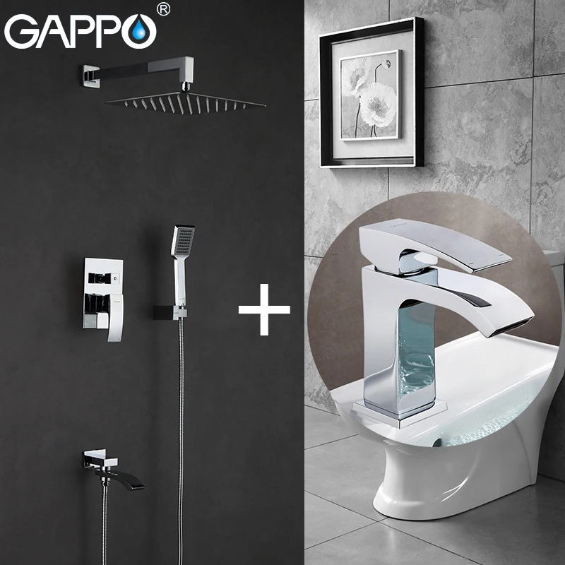 

GAPPO Bathtub Faucets bath tub mixer bathtub tap basin faucet water sink faucet basin mixer taps baignoire