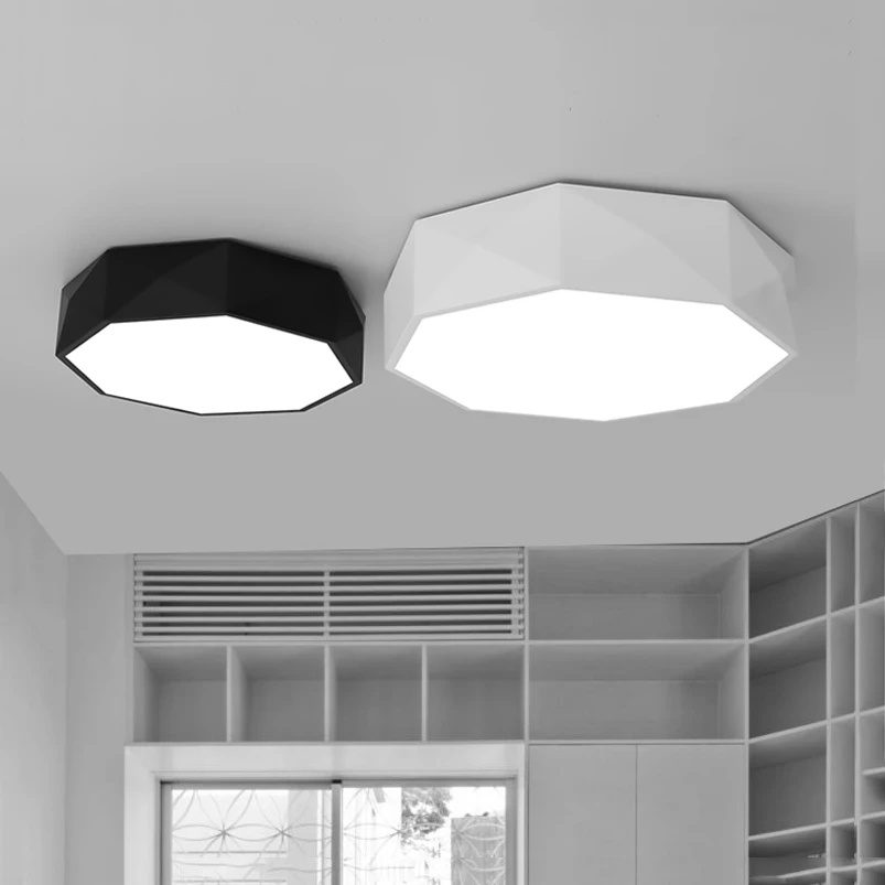 420mm 24w Hot Geometry Led Ceiling Lights Baby Child Room Bedroom