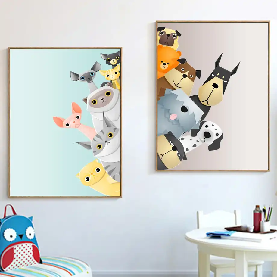 baby room art prints