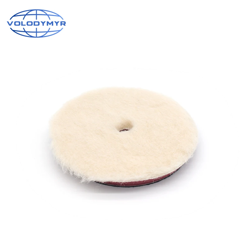 

Polishing Pad 6 or 7 Inch Contain 100% Pure Wool and Strong Cutting Force Work with Car Buffer Polisher Buffing Machine