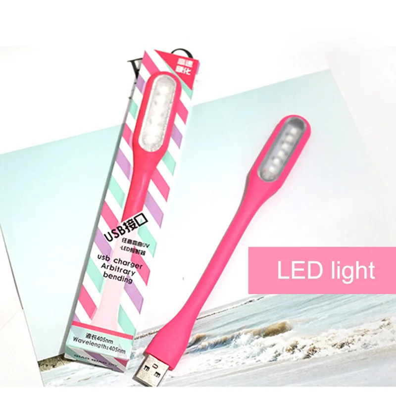 

Best Nail Dryer Lamp 405nm LED UV Lamp Light Support USB Charger Nail Gel Machine QQ99