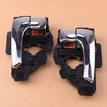 

beler 1Pair Right Left Inside Interior Door Handles Car Styling Fit for Hyundai Tucson ix35 2010 2011 2012 2013 2014