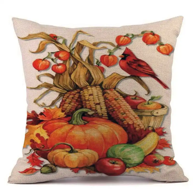Cute Cartoon Cushion Cover Throw Pillow Case Animal Printed Cushion Case Pillow Cover For Car Sofa Decoration #3o10#f (5)
