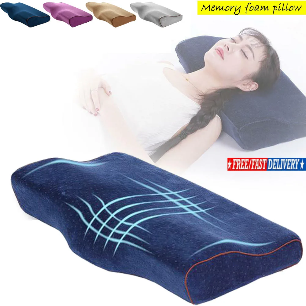 

Faroot Contour Memory Foam Pillow Orthopedic Sleeping Ergonomic Cervical for Neck Pain