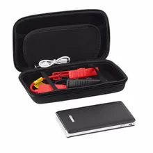 Портативный светодиодный стартер для автомобиля с большой емкостью 30000 мА/ч, аварийный пусковой источник питания, усилитель двигателя автомобиля, черный/золотистый/серебристый