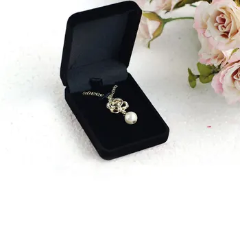 

Upscale 5 models 10pcs charms Velvet jewelry box organizer for Necklace Earrings Ring Gift package Box jewelry Display Box 2018