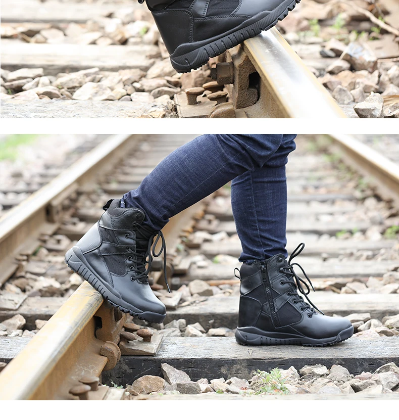 CQB. SWAT/мужские армейские тактические новые походные ботинки в военном стиле; черные дышащие ботинки на шнуровке в военном стиле; ZD-XY size38-45