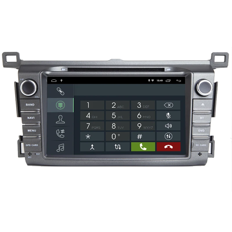 Top Touch Screen Android 8.1 Car DVD GPS for Toyota RAV4 2013 2014 2015 Multimedia GPS Navigation Radio Stereo Headunit Wifi BT 10