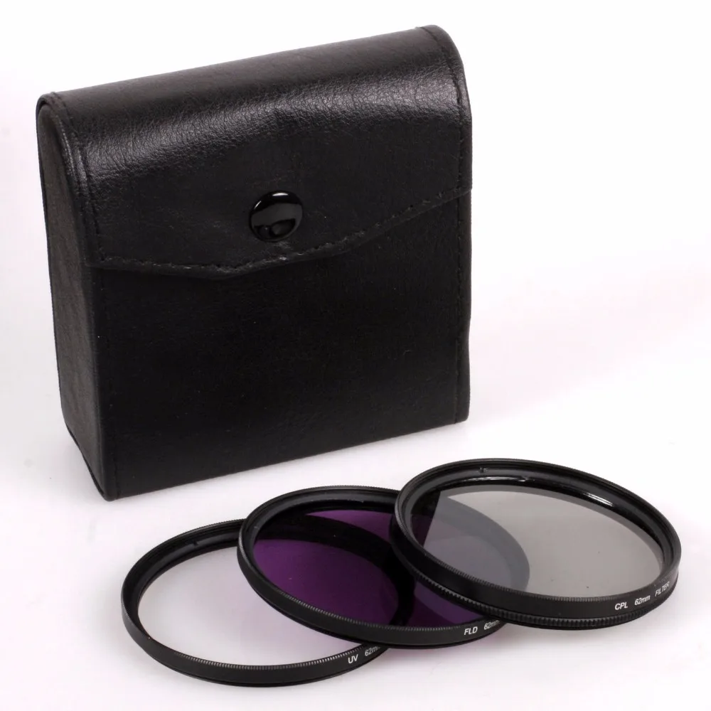 30MM 43MM UV+CPL+FLD 3 in 1 Lens Filter Set with Bag for Cannon Nikon Sony Pentax Camera | Электроника