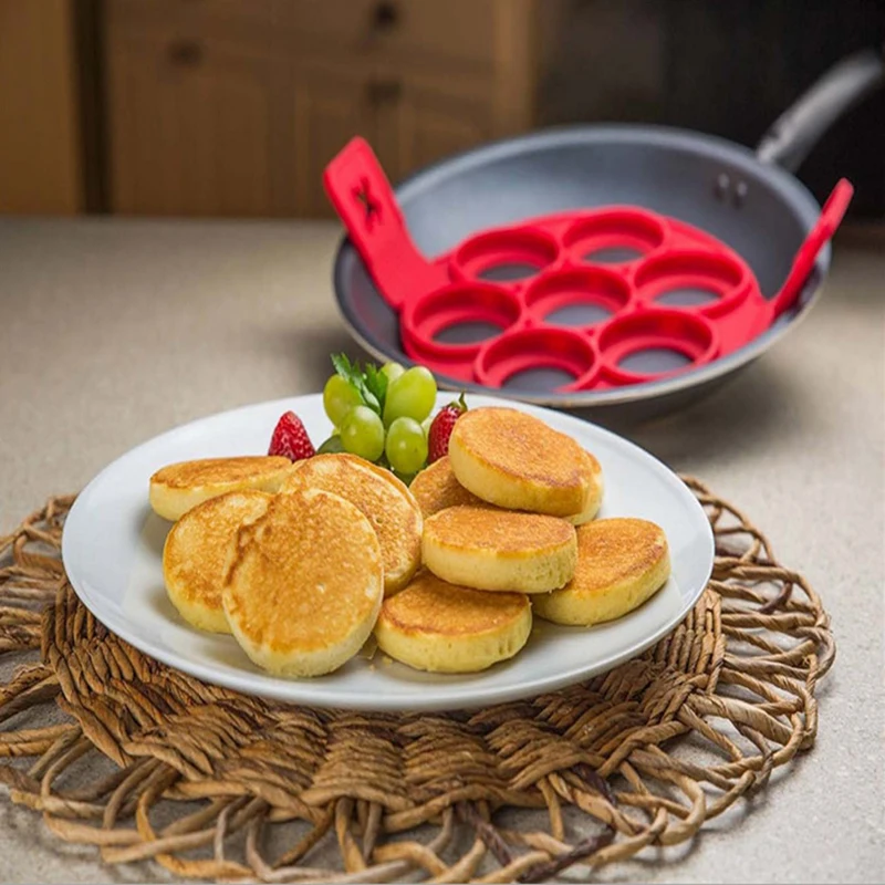 

Non Stick Cooking Tool Egg Pan Eggs Mold Flip Breakfast Maker Cheese Egg Cooker Kitchen Baking Accessories E