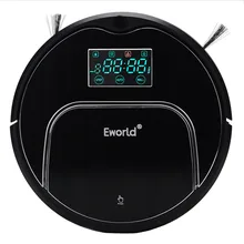 Eworld Robot Vacuum Cleaner M883 For Home House Floor MOP Cordless Clean robot sweeper with Auto recharging Remote controller