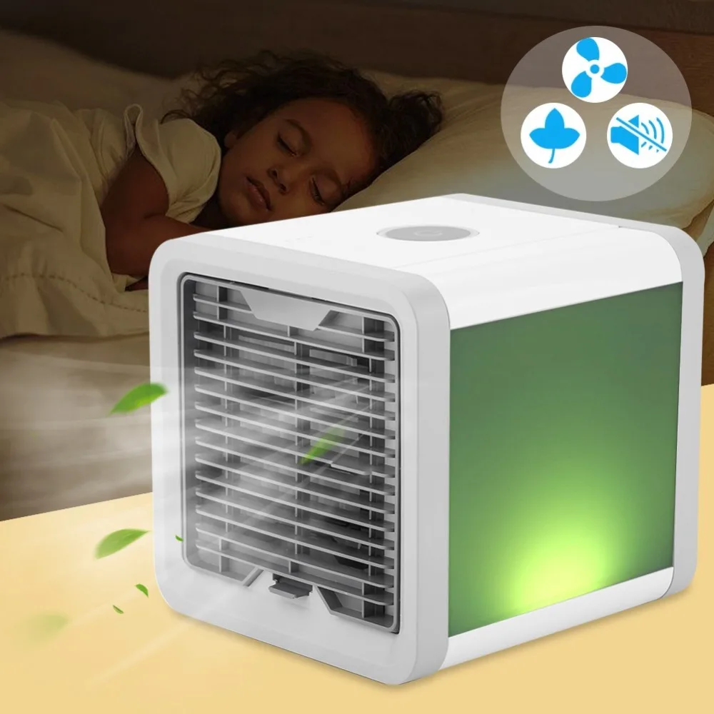 

2018 Air Cooler Portable Personal Air Conditioner Arctic Air Personal Space Cooler Easy Way to Cool Home Office Desk