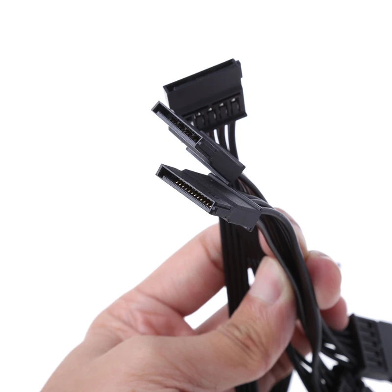 Блок питания ATX 4-контактный разъем IDE Molex до 5 SATA Serial ATA Питание адаптер кабель 18AWG провода