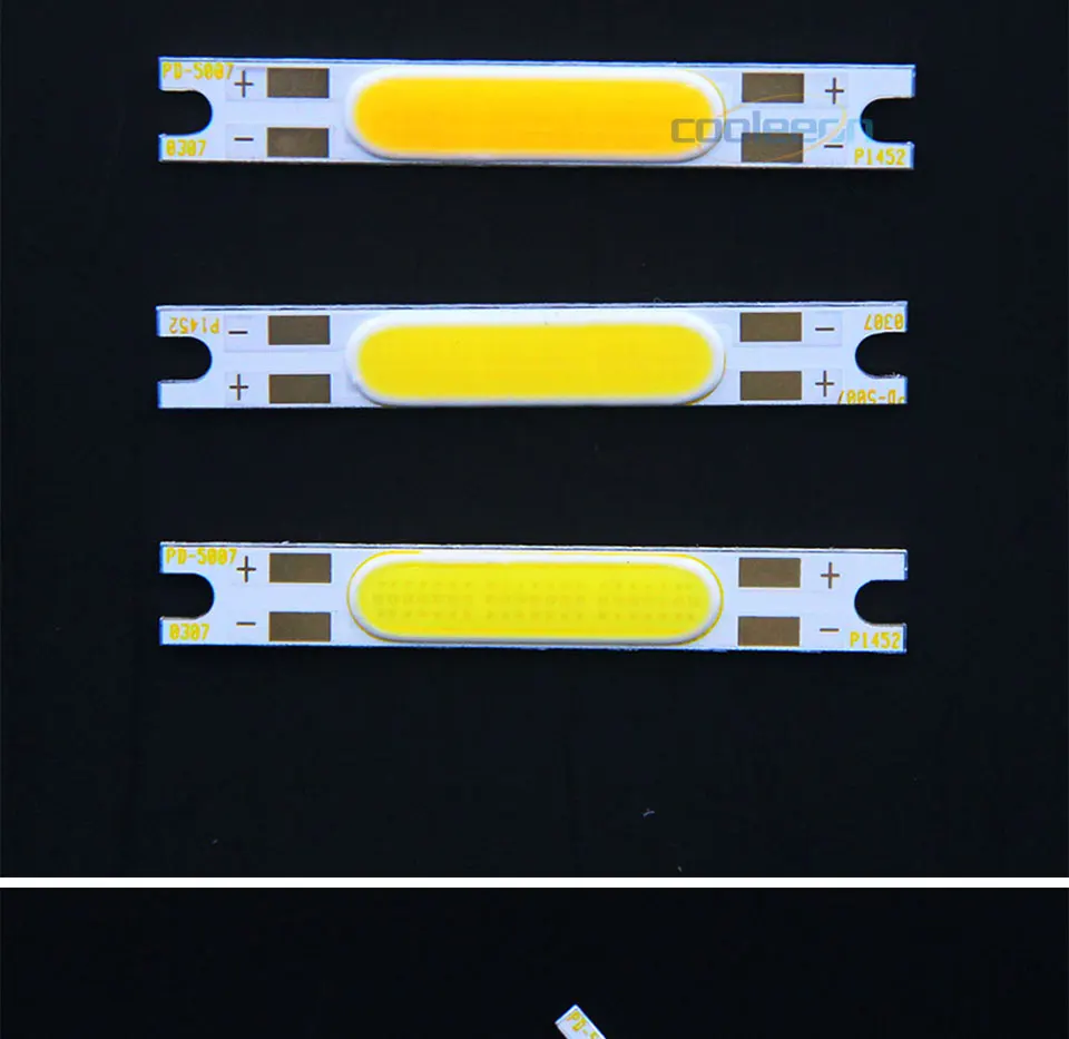 507MM 9V 5W COB LED Strip Light Source for Wall Lamp Desk Work Lights 5CM COB Chip Warm Natural Cold White LED Bulbs (6)