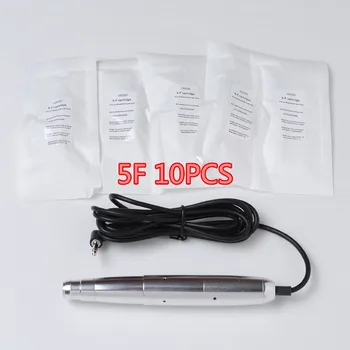 

5F 600D-E cartrige Disposable Sterilized Tattoo Permanent Makeup Machine Needles 10pcs
