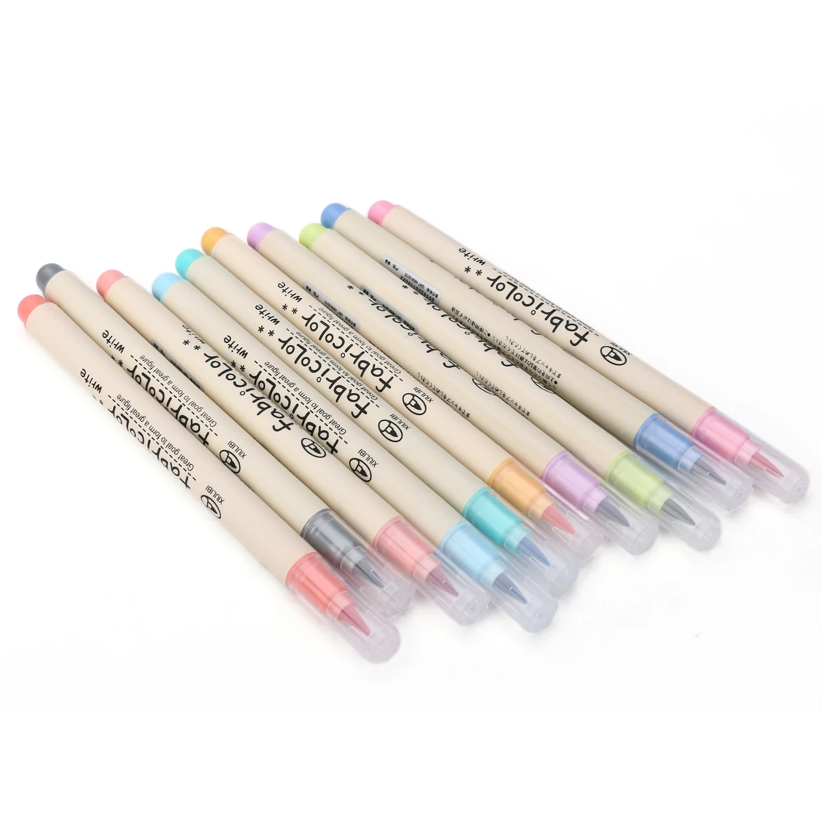 10pcs Colored Drawing Brush Pens Art Marker Pen Calligraphy Painting Pen Stationery Art School Supplies Gift 165mm