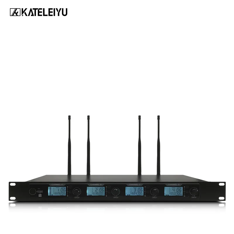 ERZHEN 4400GT UHF 4 Handheld Wireless Microphone
