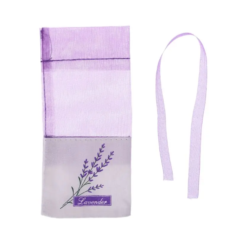 Лавандовое Саше, пустая сумка, сетчатый карман для хранения сухих цветов, семена, домашний ароматизатор, пакетики, защита от плесени - Цвет: 2