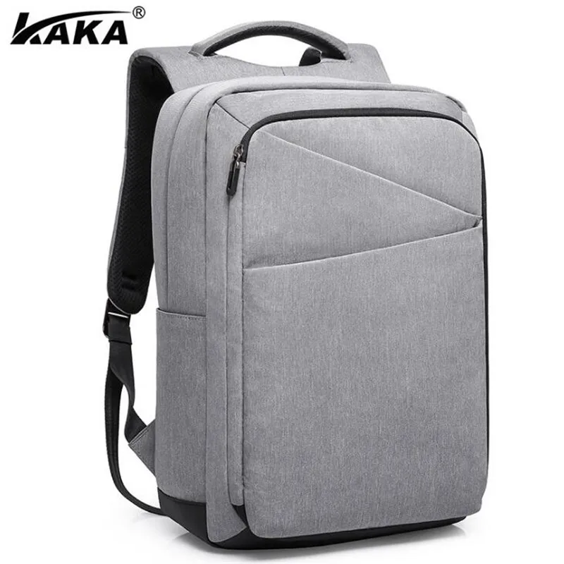 2018 KAKA Холщовый мужской рюкзак сумка бренд 17 3 дюйма ноутбук Mochila для мужчин