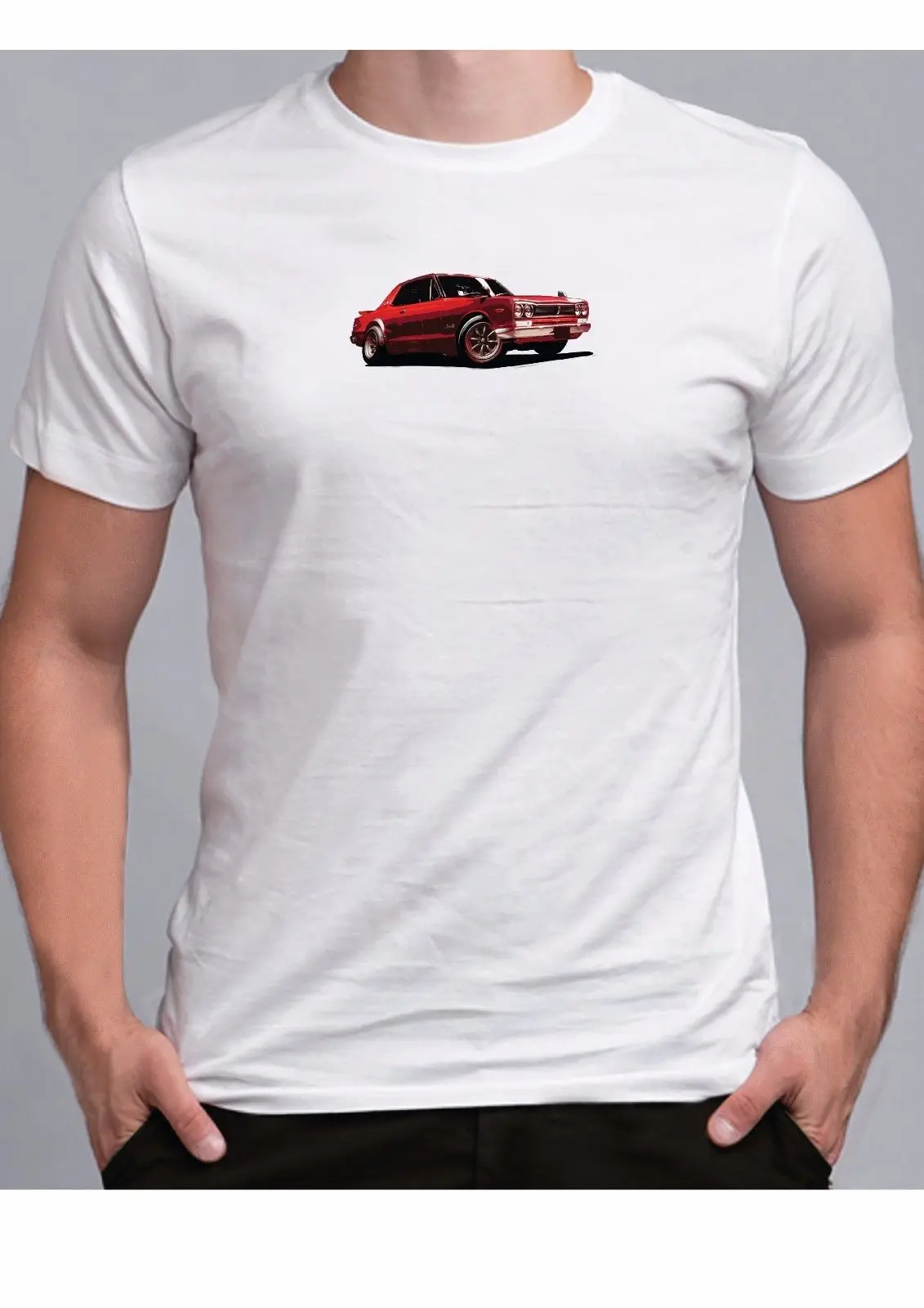 Nissan Skyline GTR футболка 1970 s JDM автомобиль Форсаж Винтаж Япония классический | Мужская