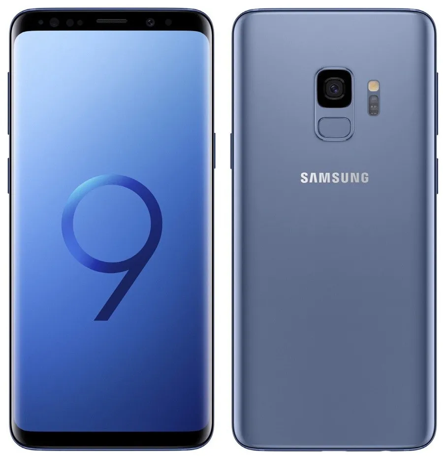 Мобильный телефон samsung Galaxy S9 Duos G9600 с двумя sim-картами, четыре ядра, 5,8 дюймов, 12 Мп, 4 Гб ОЗУ, 64 Гб ПЗУ, Snapdragon 845, NFC, 3000 мА/ч