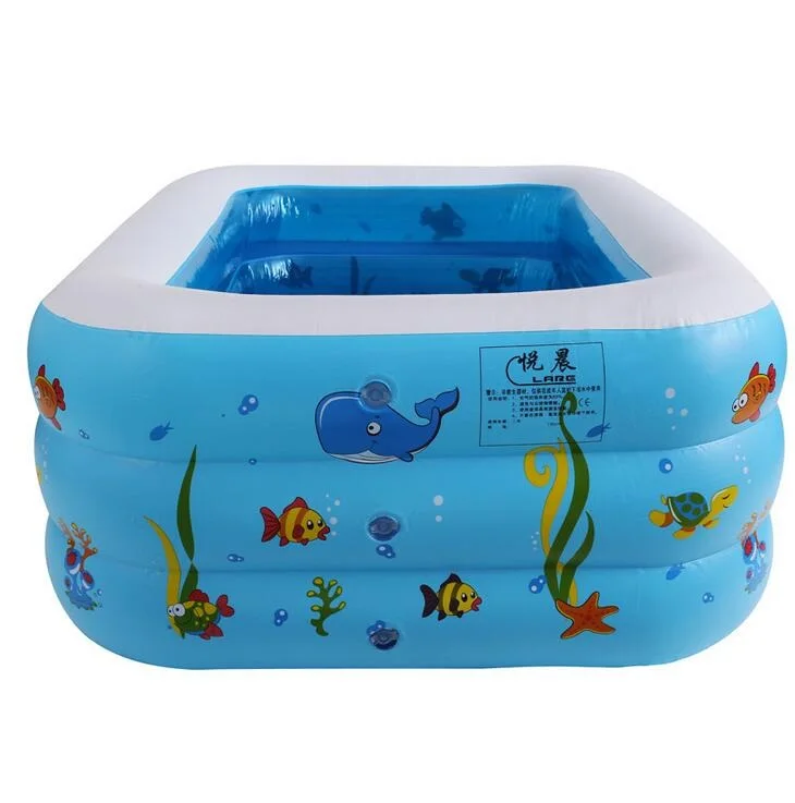 children's large inflatable pool thick green PVC baby swimming pool baby bath tub, float swimming bean bag beds