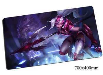 

Nidaleemouse pad 700x400mm gaming mousepad gear lol gamer mouse mat pad Bestial Huntress game computer large mouse play mats